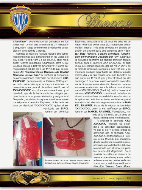 Revista P.T.J. Cuerpo Especial