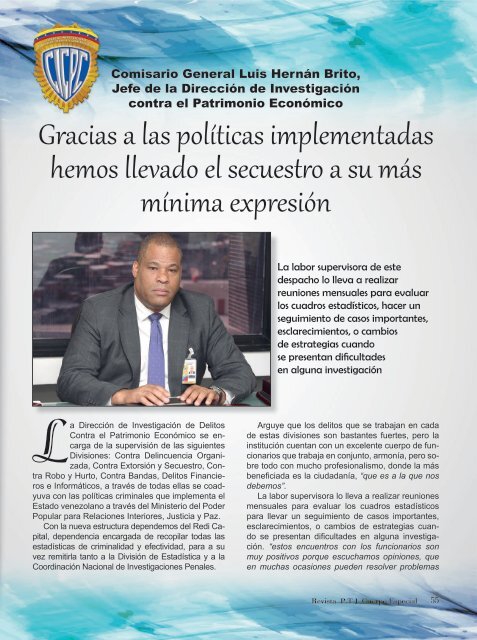 Revista P.T.J. Cuerpo Especial