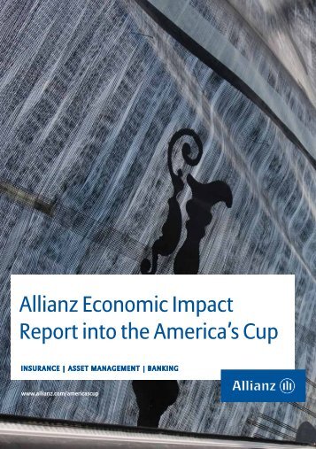 Allianz Economic Impact Report into the America's Cup