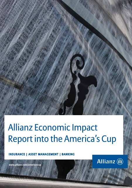 Allianz Economic Impact Report into the America's Cup