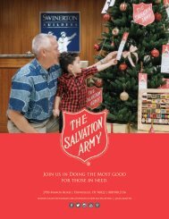 The Salvation Army Hawaiian and Pacific Islands Corporate Packet