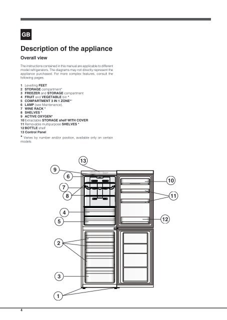 KitchenAid XAO95 T2U GOH - XAO95 T2U GOH EN (F088562) Istruzioni per l'Uso