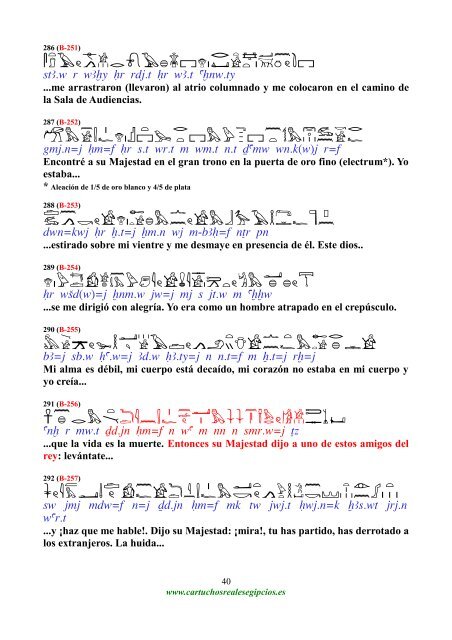 Autobiografia de Sa-nehet (traducción)