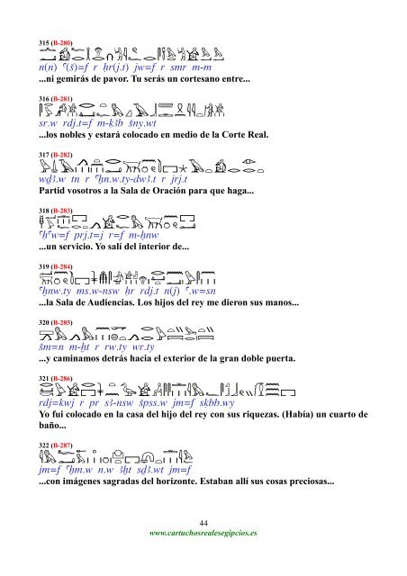 Autobiografia de Sa-nehet (traducción)