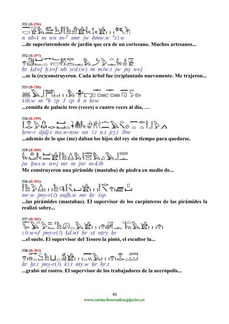 Autobiografia de Sa-nehet (traducción)