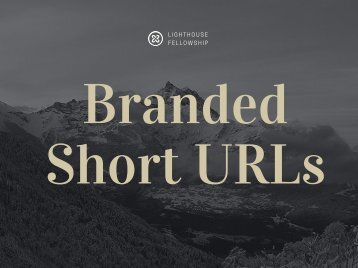 Branded Short URLs