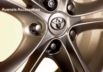 Avensis Accessoires - Toyota