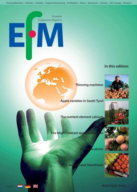 In this edition: - The European Fruit Magazine