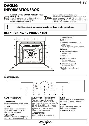 KitchenAid OAKZ9 7900 HS IX - OAKZ9 7900 HS IX SV (859991534340) Setup and user guide