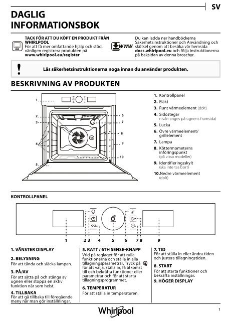 KitchenAid OAKZ9 7900 HS IX - OAKZ9 7900 HS IX SV (859991534340) Setup and user guide