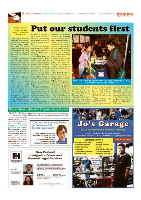 Filipino News June 2017