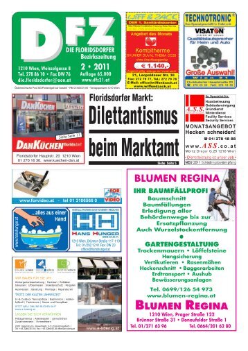 Dilettantismus beim Marktamt - DFZ – Die Floridsdorfer Bezirkszeitung