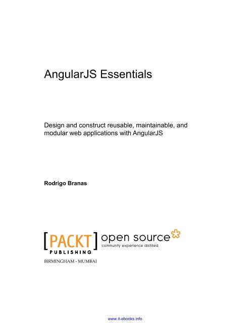 AngularJS Essentials