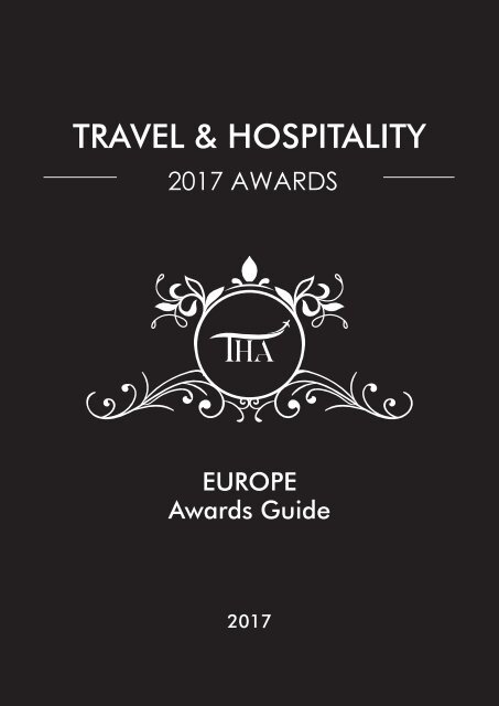 Travel & Hospitality Awards | Europe 2017 | www.thawards.com