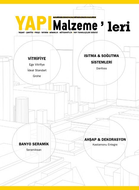 Yapı Malzeme Dergisi Temmuz 2017 Sayısı