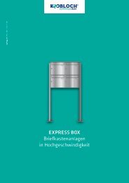 EXPRESS BOX von KNOBLOCH