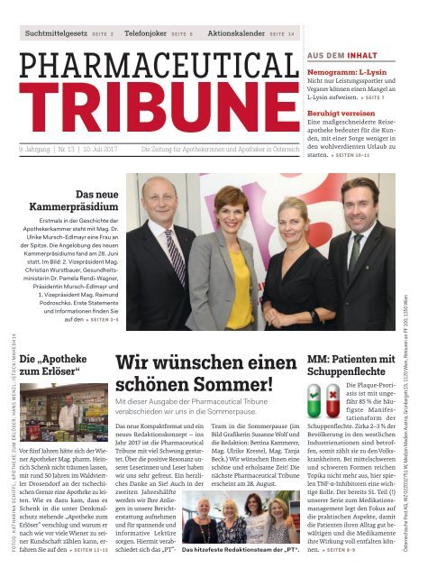 Pharmaceutical Tribune 13/2017