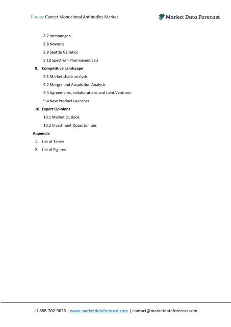 Europe Cancer Monoclonal Antibodies Market Report