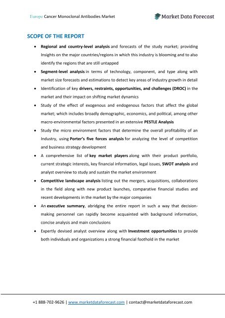 Europe Cancer Monoclonal Antibodies Market Report