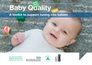 Baby Quality Toolkit Taster Pages