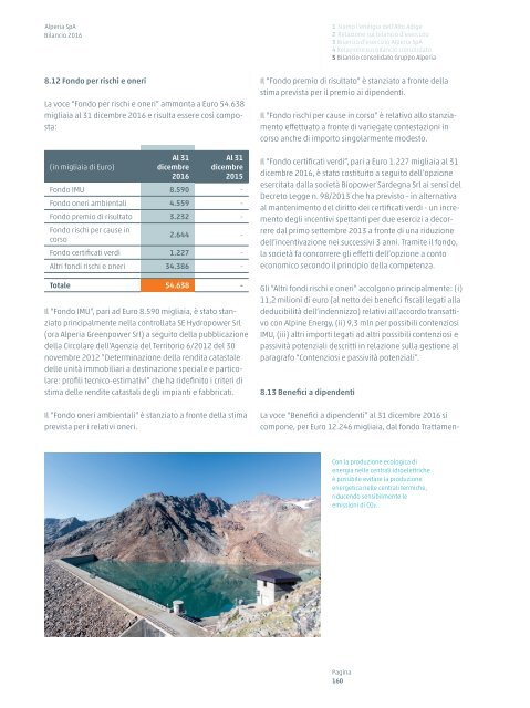 Bilancio d'esercizio e bilancio consolidato 2016