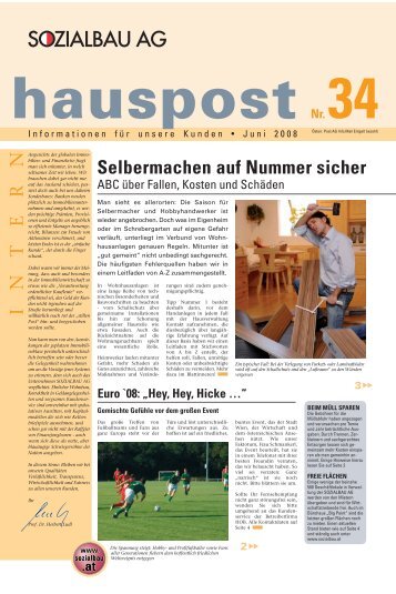 hauspost 2 - Sozialbau AG