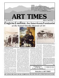 Eugene Ludins: An American Fantasist - Art Times