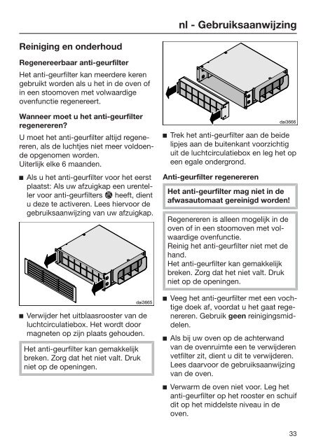 Miele DUU 1000-1 - Istruzioni d'uso/Istruzioni di montaggio