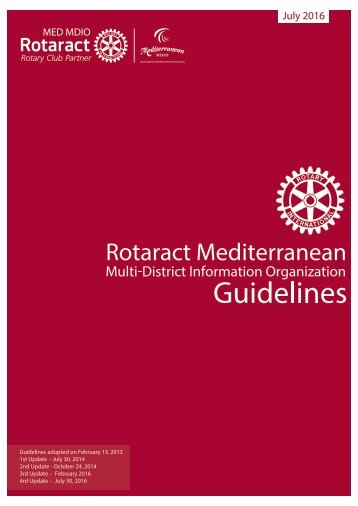 Med MDIO Guidelines - July 2016 Update