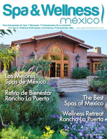 Spa & Wellness Mexico 23, Otoño 2016
