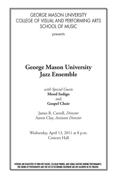 George Mason University Jazz Ensemble