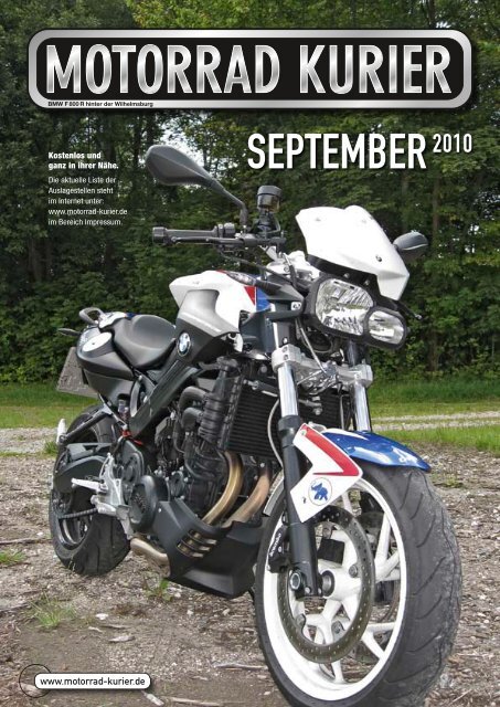 Mo-Cache - Motorrad-Kurier