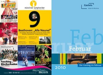 2010 Der Gasteig im Februar