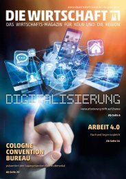 Die Wirtschaft Köln - Ausgabe 03 / 2017