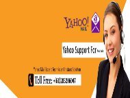 Different methods to recover the password of Yahoo