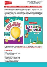 Buy School Islamic Books Online From Goodword Books