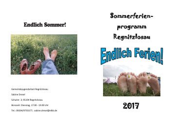 Sommerferienprogramm 2017