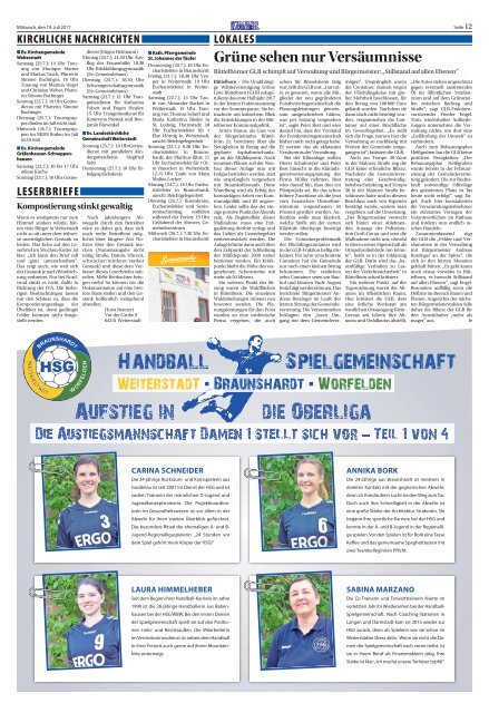 Wochen-Kurier 29/2017 - Lokalzeitung für Weiterstadt und Büttelborn