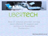 IT Support Services Sydney - Ubertech