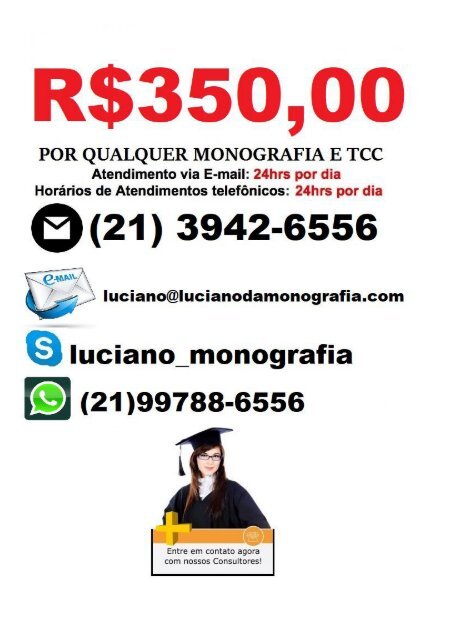 R$350,00 MONOGRAFIA TCC