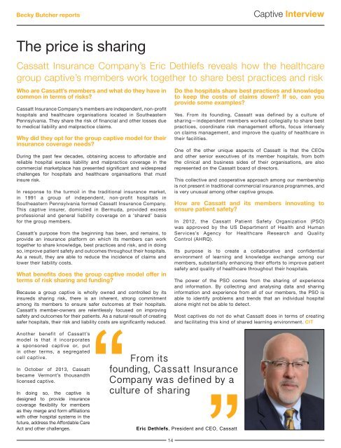 Captive Insurance Times issue 91