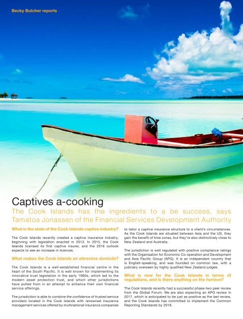 Captive Insurance Times issue 91