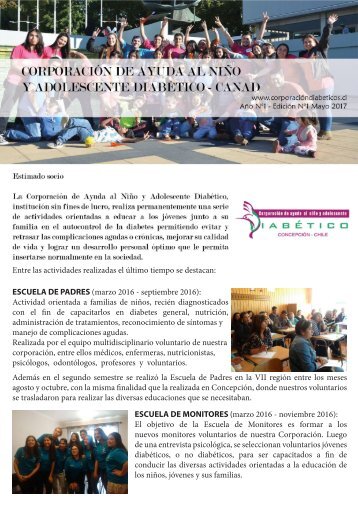 Newsletter CANAD  Mayo2017
