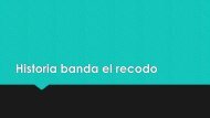 Historia banda el recodo