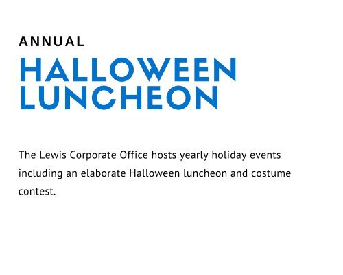 the Lewis Group of Companies Lewis Employee Events