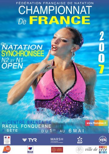 Programme ——— Nationale 2 - Fédération Française de Natation