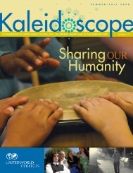 Sharing Humanity - UWC-USA