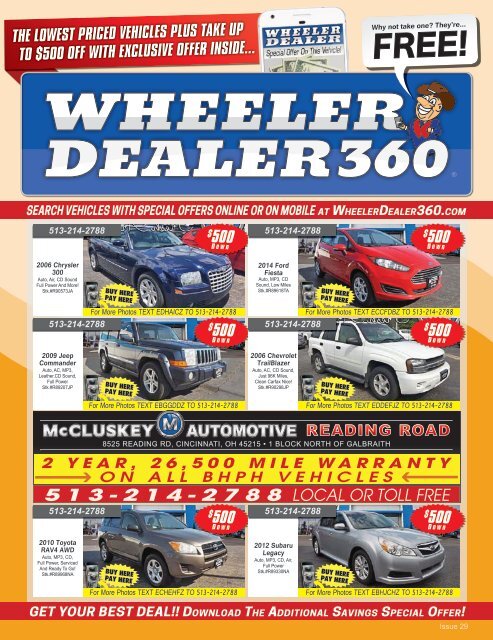 Wheeler Dealer Issue 29, 2017