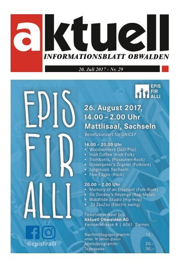 Aktuell Obwalden 29-2017