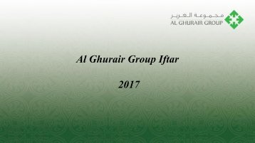 Al Ghurair Group Iftar 2017